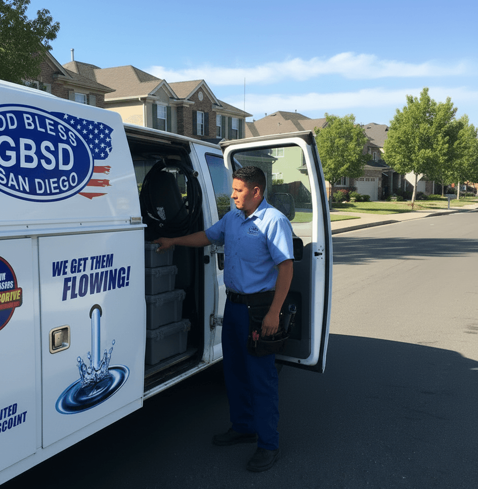 GBSD plumber at work