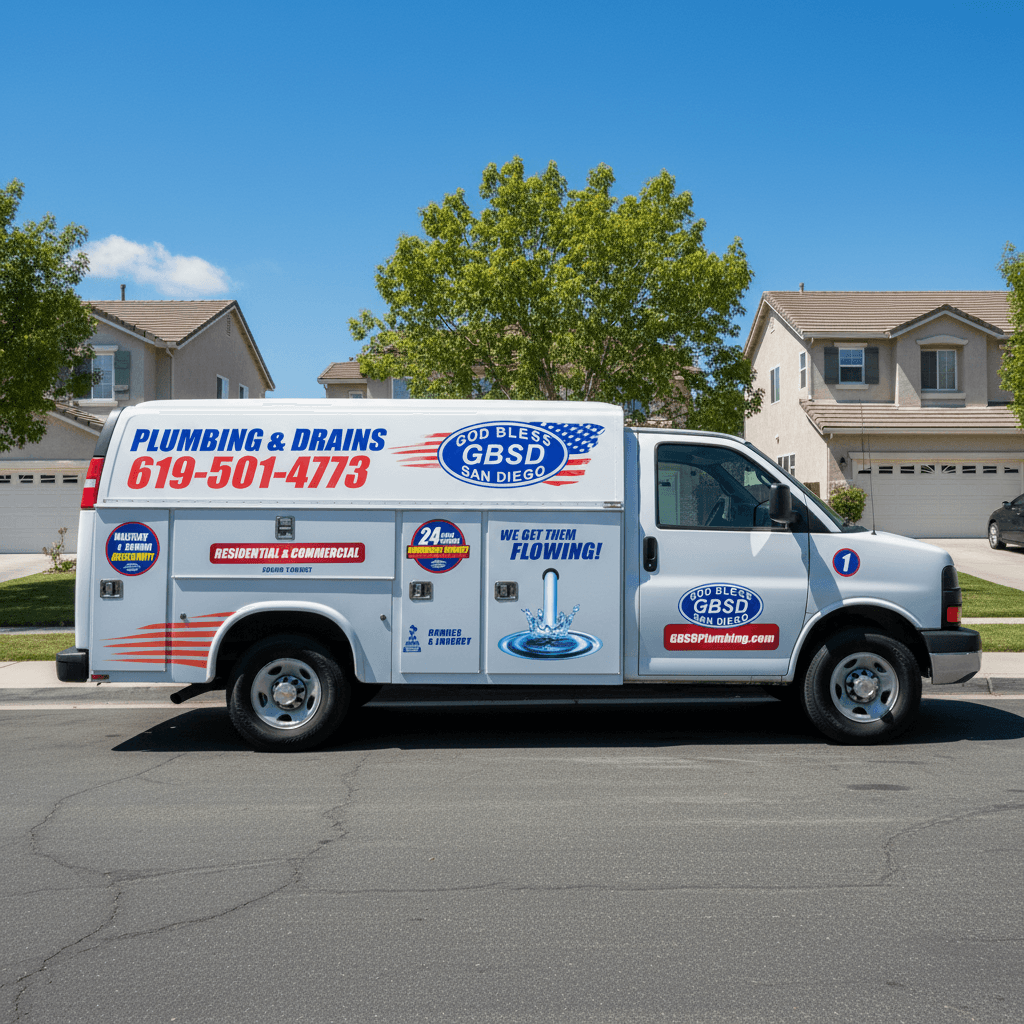 GBSD Plumbing Truck
